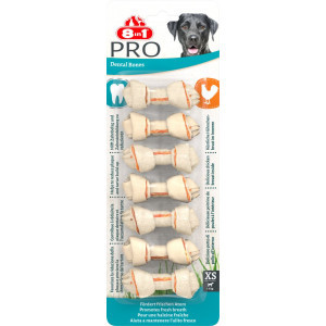 8in1 Pro dental bones XS hondensnacks 3 verpakkingen