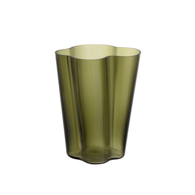 Iittala Alvar Aalto Vaas 27 cm Mosgroen