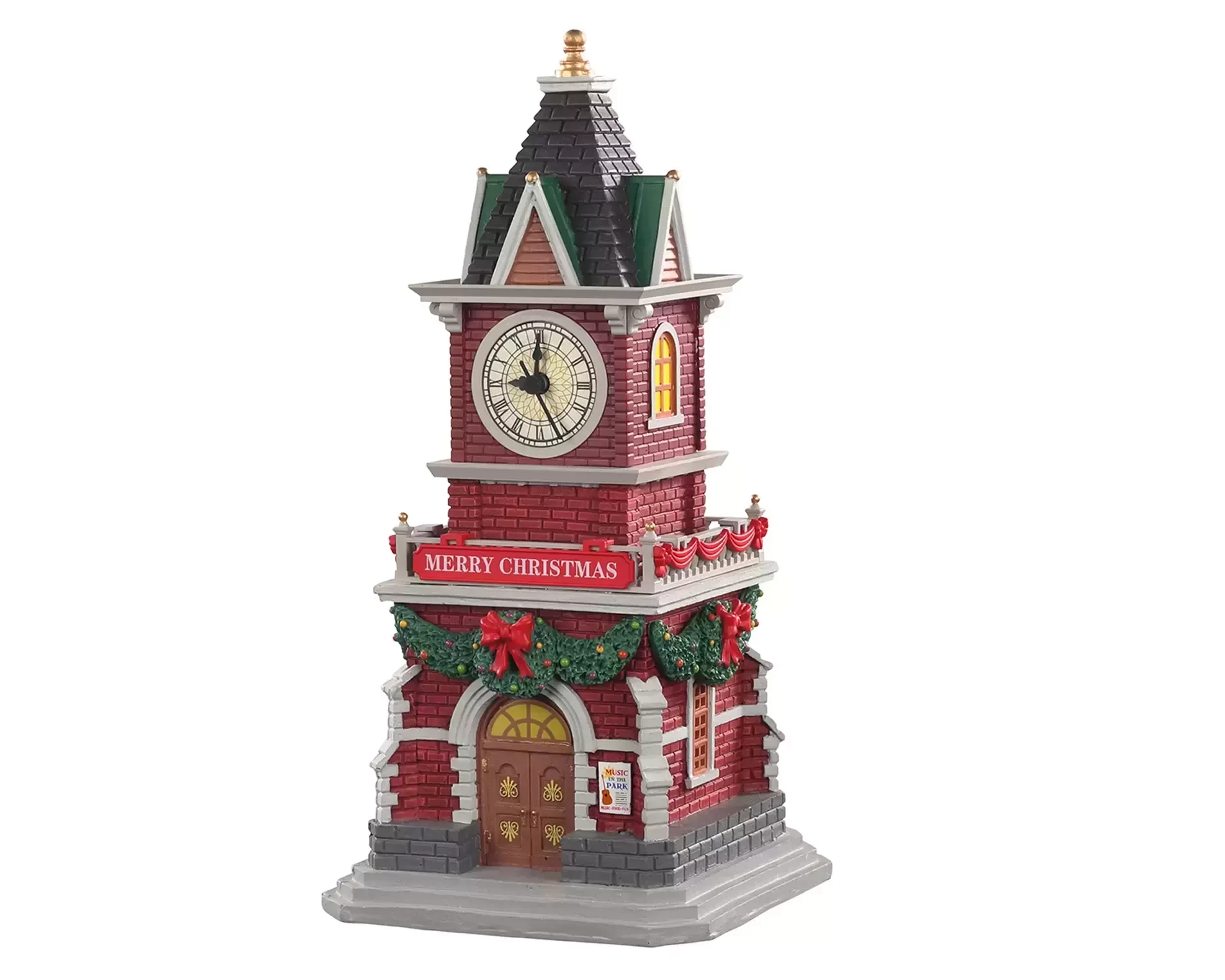 Tannenbaum clock tower. b/o (1.5v)