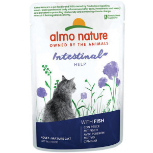 Almo Nature Intestinal Help met vis natvoer kat (70 g) 30 x 70 g