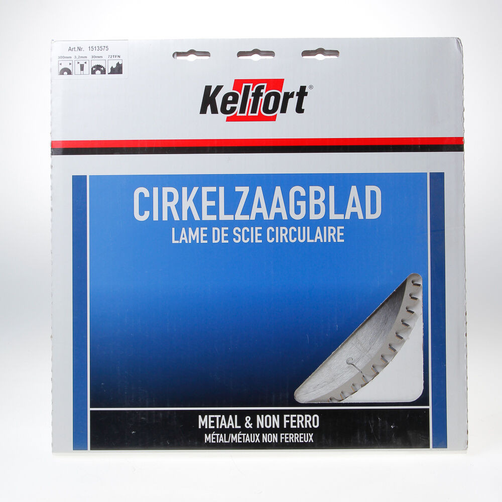 Cirkelz.blad metaal 300x30 72t