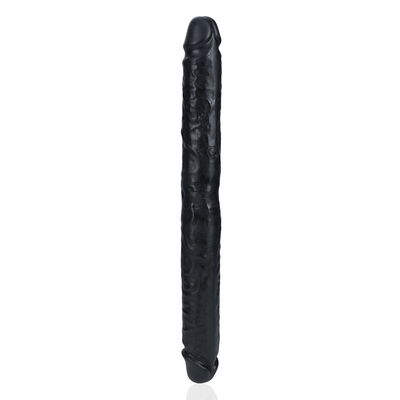 RealRock by Shots Slim Double Ended Dong 14 / 35,6 cm - Black