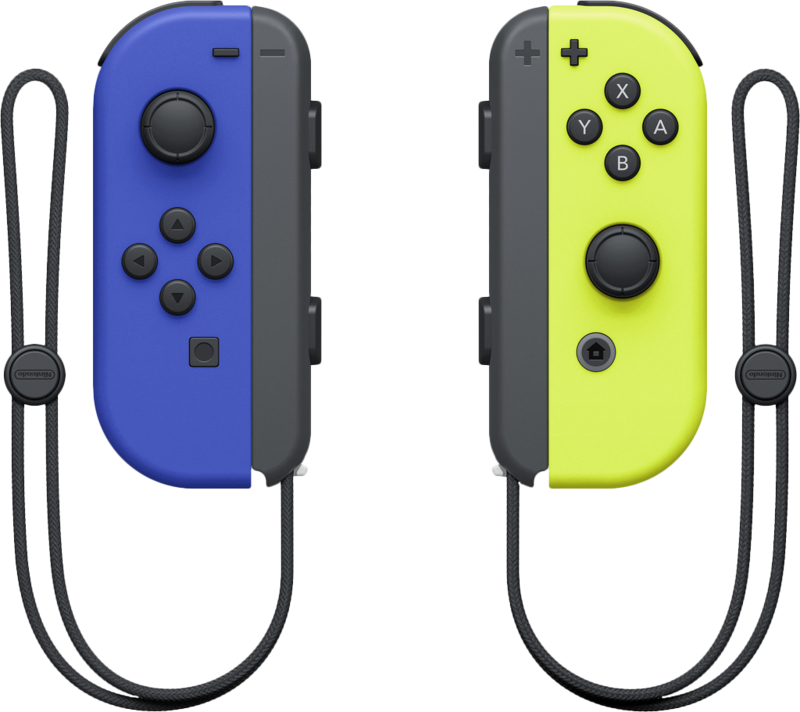 Nintendo Switch Joy-Con set Blauw/Neon Geel