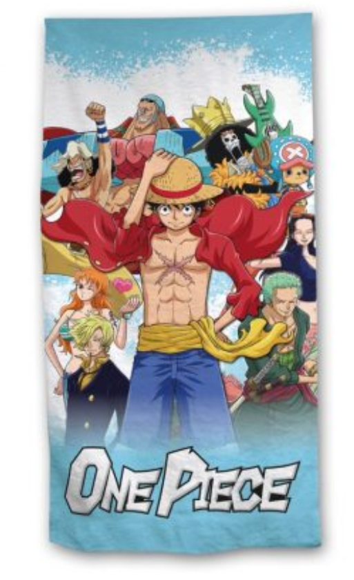 One Piece strandlaken squad 70 x 140 cm Polyester