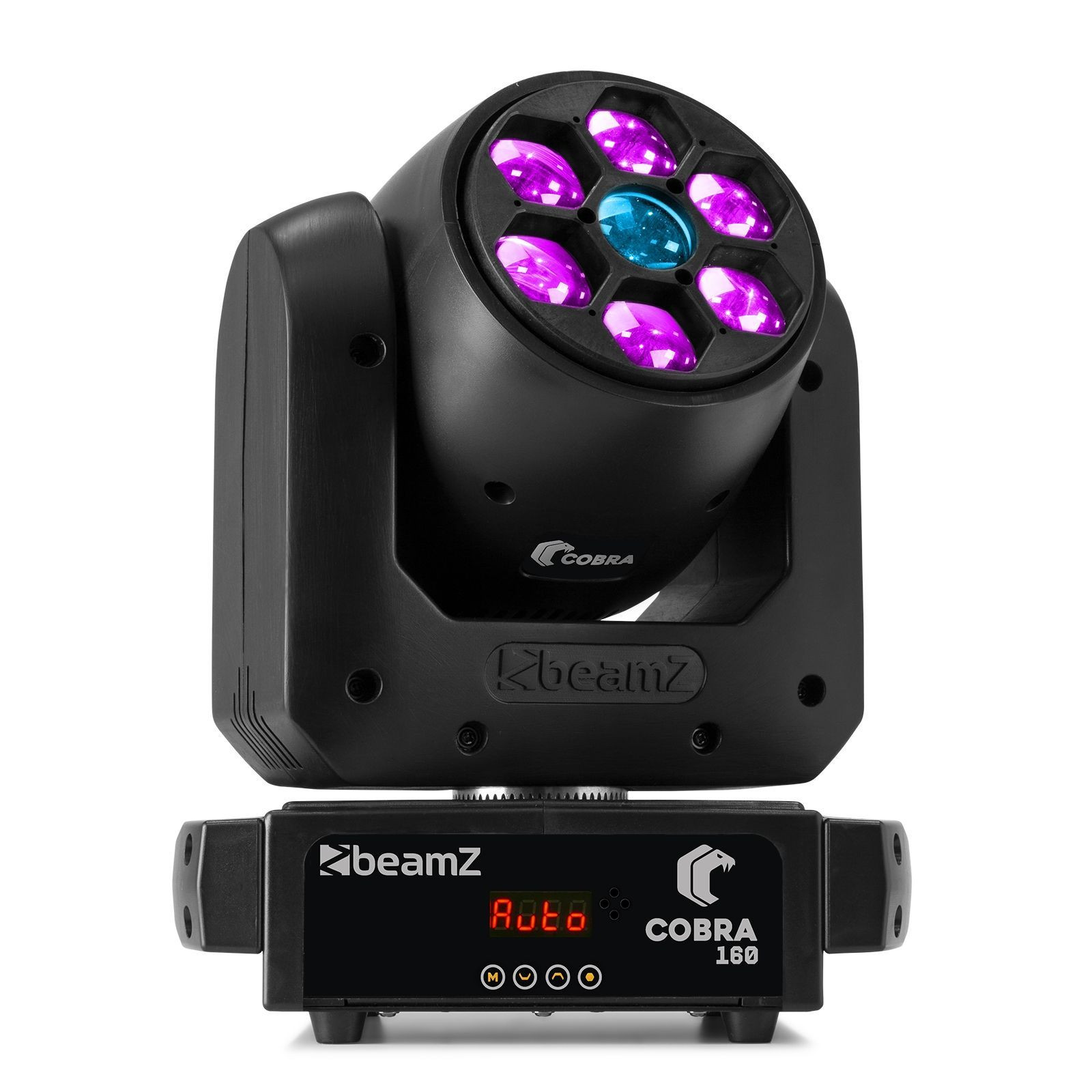 Retourdeal - BeamZ Cobra 160 - 100 Watt Spot Moving Head met 6x 10