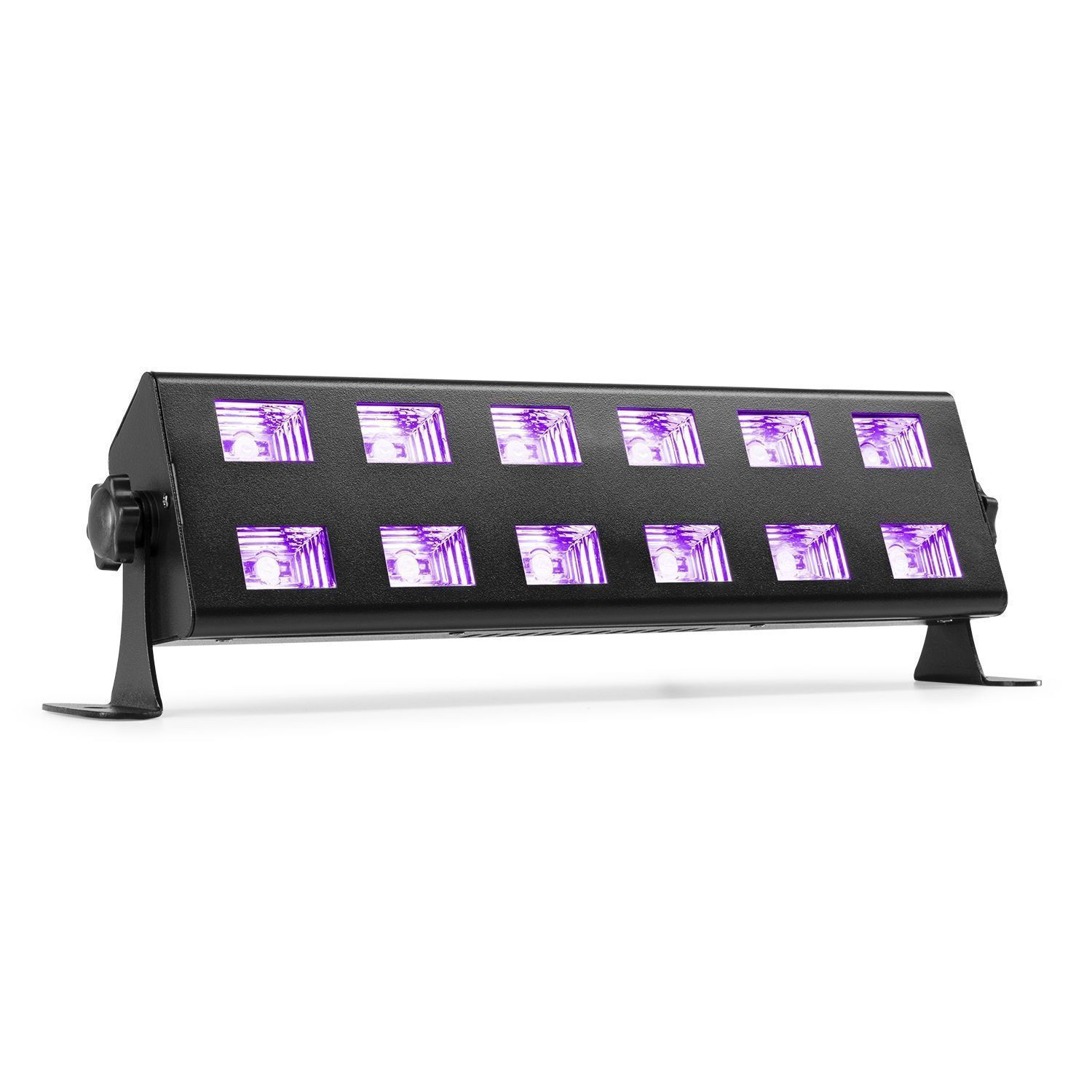 Retourdeal - BeamZ BUV263 LED blacklight bar met 12 krachtige UV LED&apos;s