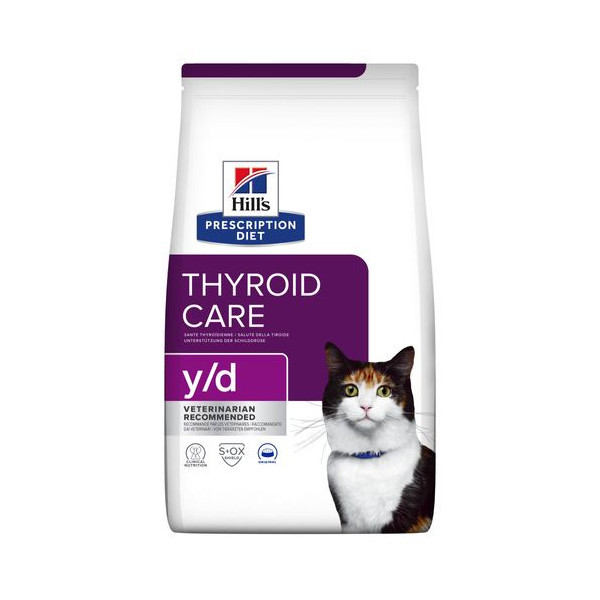 Hill&apos;s Prescription Diet Y/D Thyroid Care kattenvoer 1,5 kg