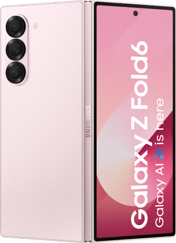 Samsung Galaxy Z Fold 6 512GB Roze 5G