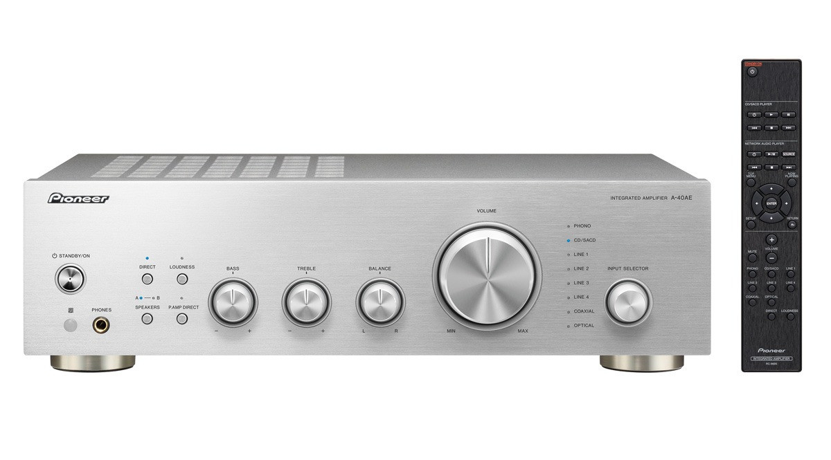 Pioneer A-40AE-S Versterker Zilver