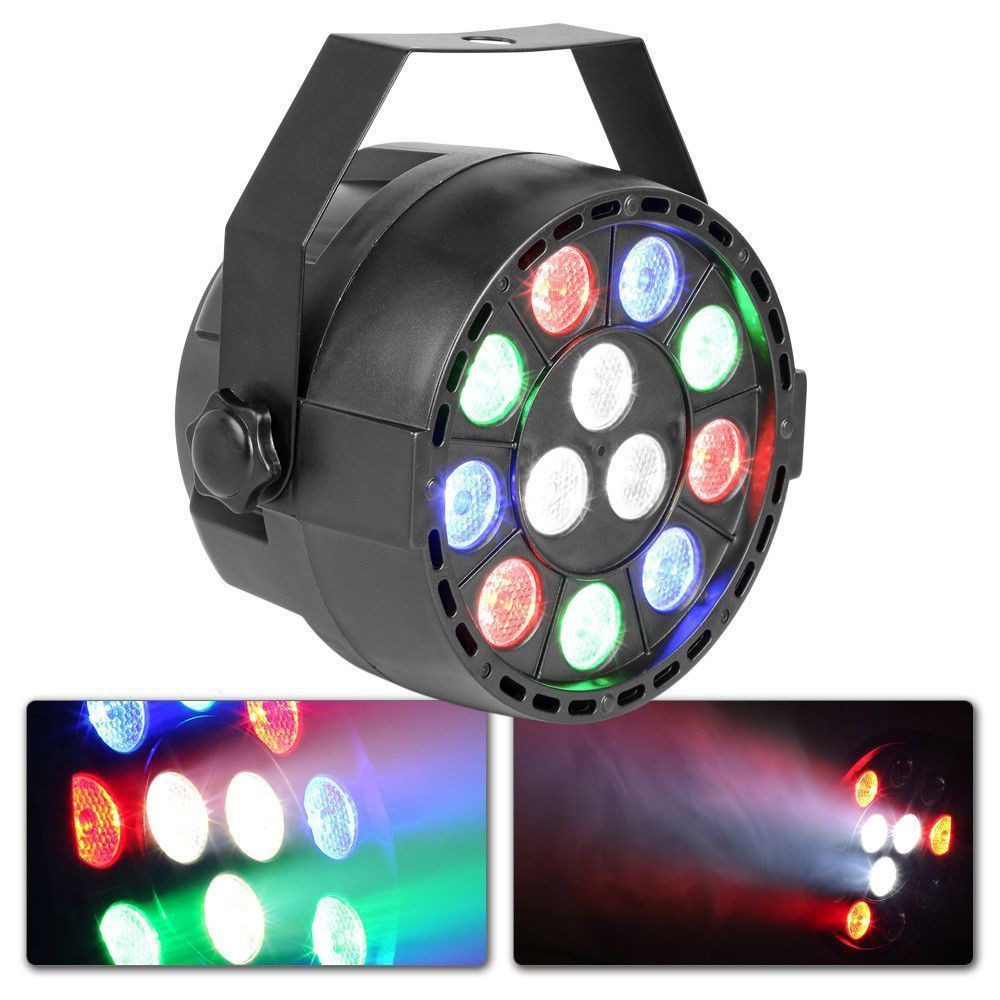 MAX PartyPar met 12x 1W RGBW LED&apos;s en DMX