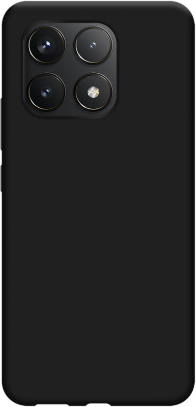 Just in Case Soft Design Xiaomi Poco F6 Pro Back Cover Zwart