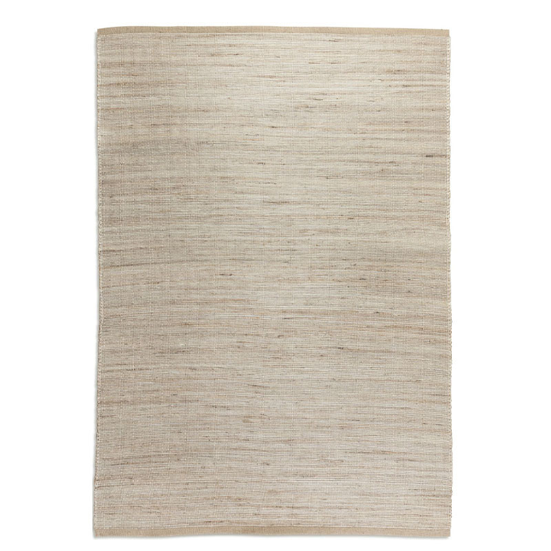 Jute Wol Katoen Vloerkleed Zacht Taupe - Dhaka - 60x90 cm - Rechthoek - Dekbed-Discounter.nl