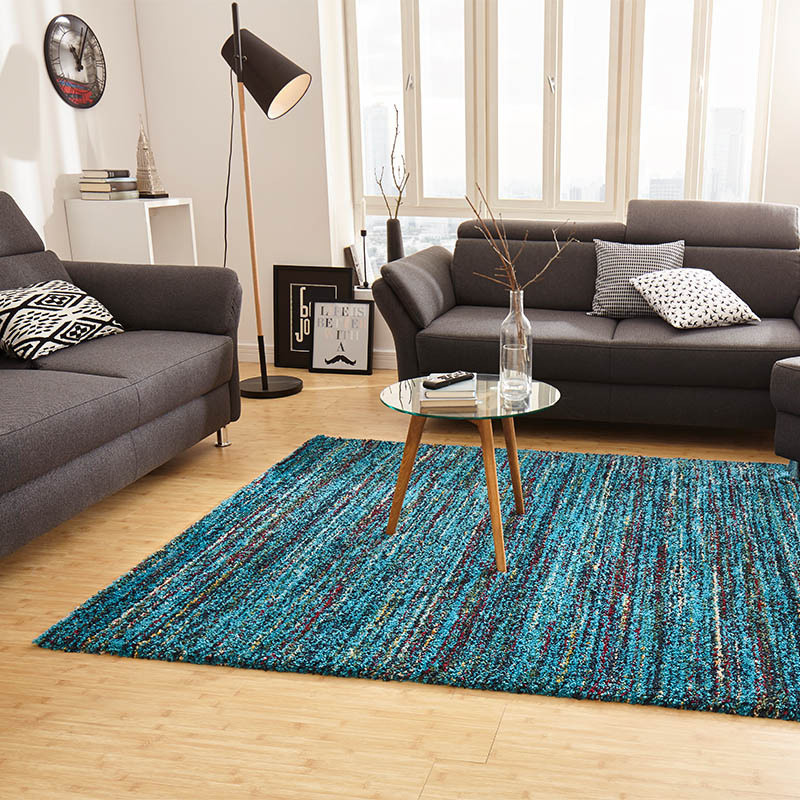 Vloerkleed Chic Blauw - Mint Rugs Nomadic - 120x170 cm - Rechthoek - Dekbed-Discounter.nl