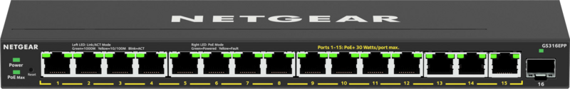 Netgear GS316EP