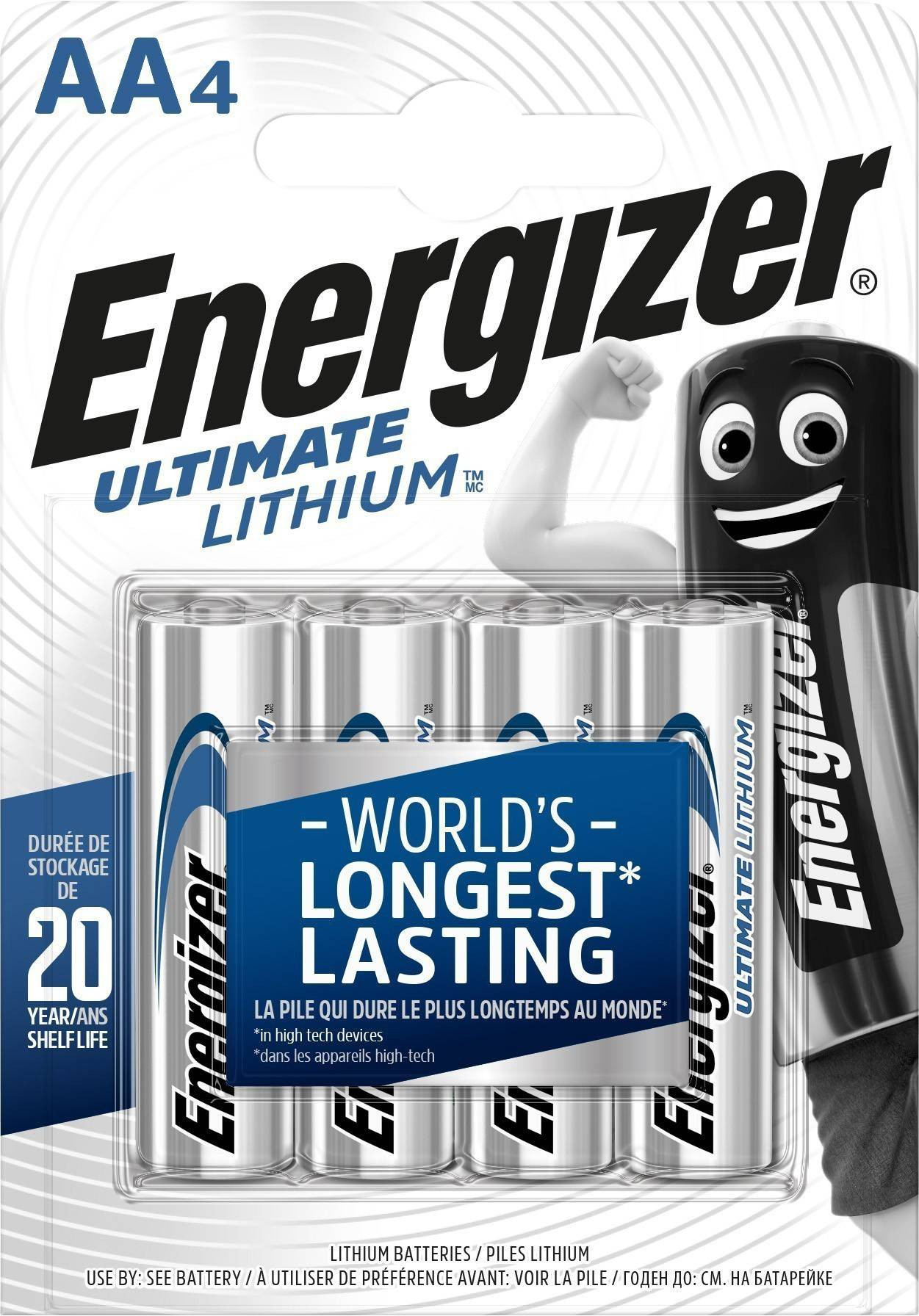 Energizer AA lithium 4x