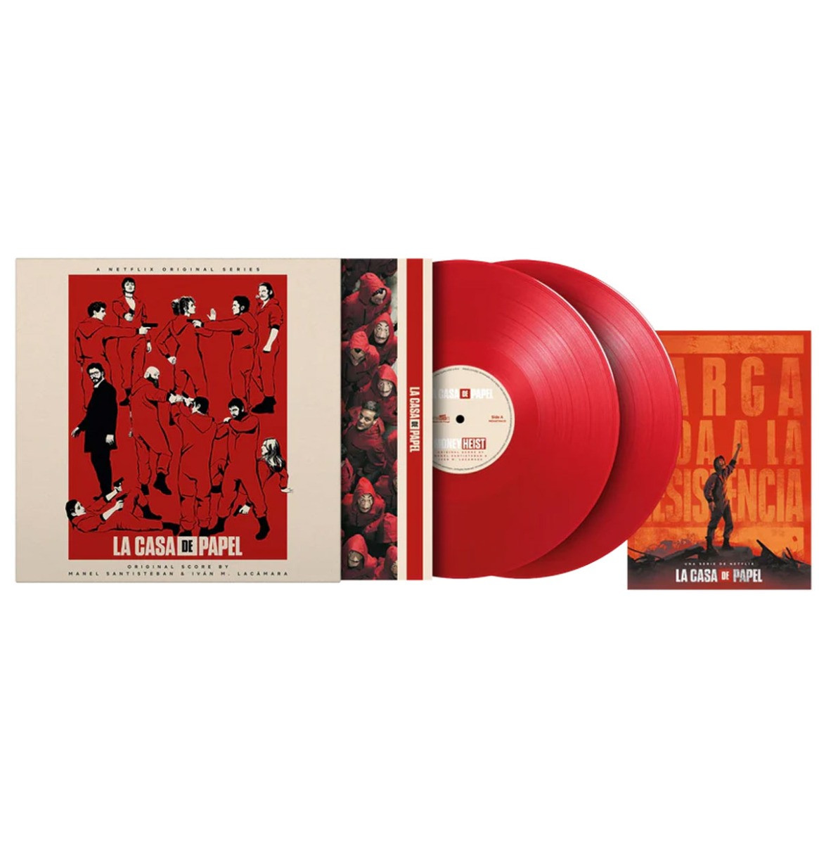 Soundtrack - La Casa De Papel (Rood Vinyl) 2LP