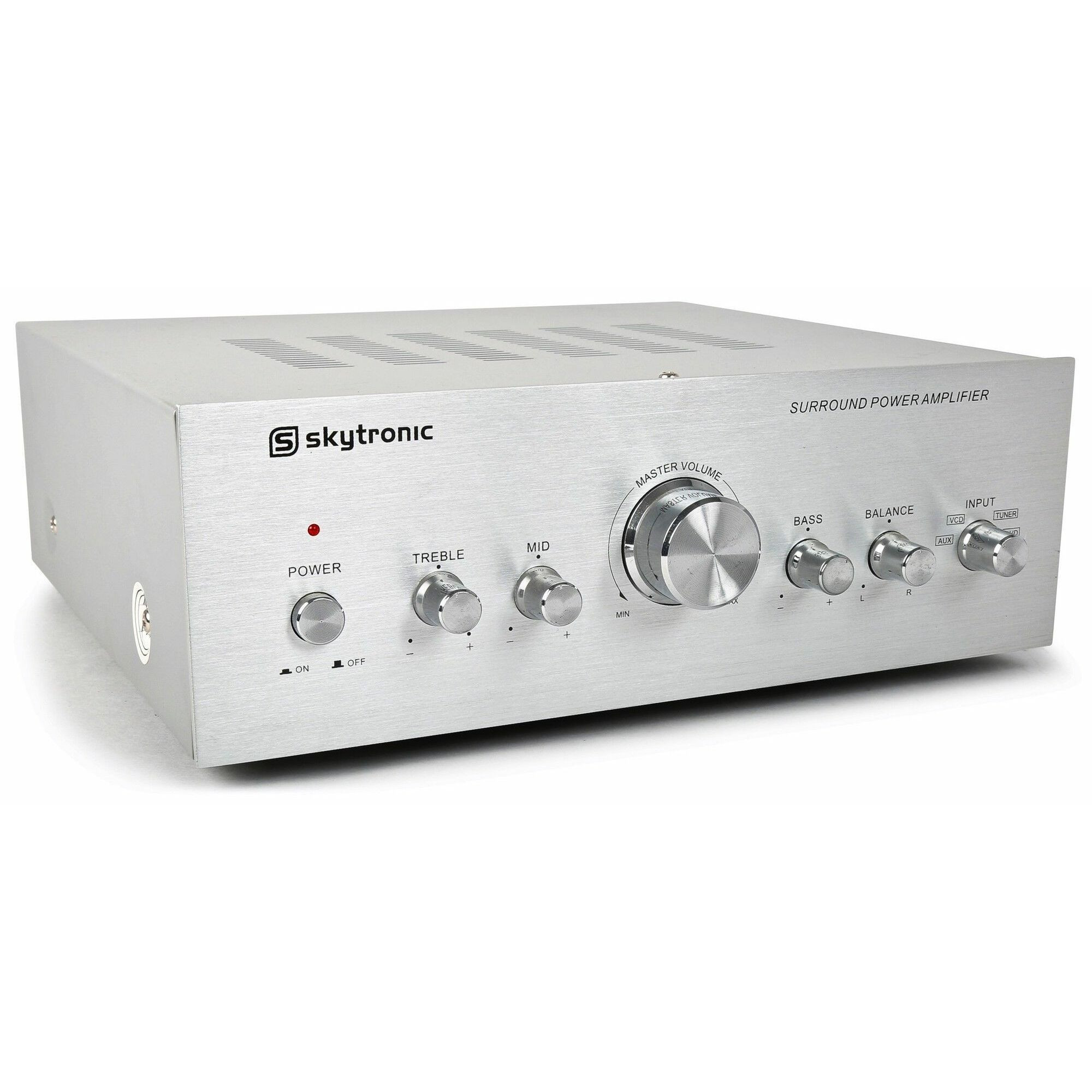 SkyTronic Stereo versterker 400W met 4 inputs