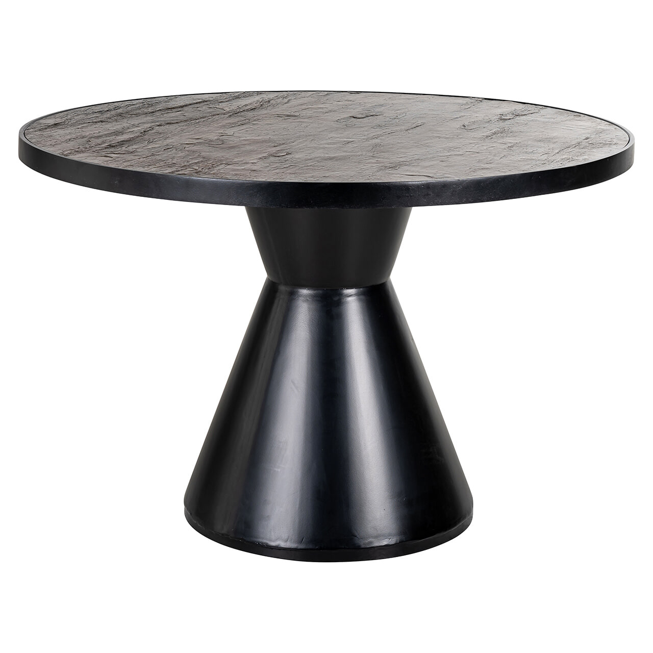 Richmond Ronde Eettafel Russel Steenfineer, Ø120cm - Bruin