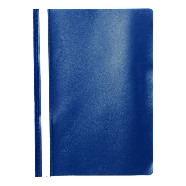 Snelhechter Quantore A4 PP blauw | Omdoos a 10 stuk