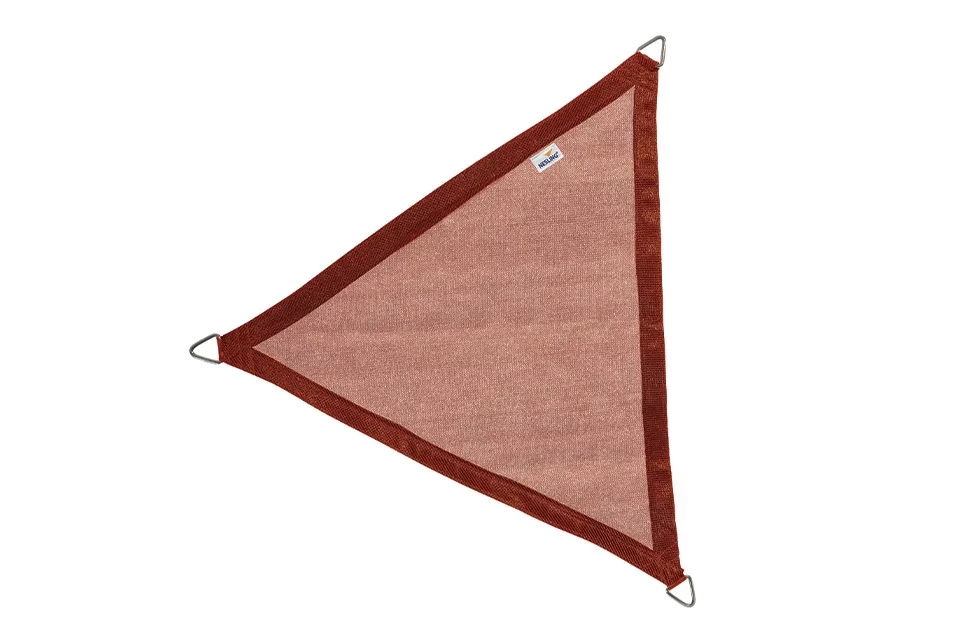 Nesling | Coolfit Schaduwdoek Driehoek 360 x 360 x 360 cm | Terracotta