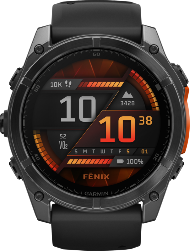 Garmin Fenix 8 Zwart 51mm