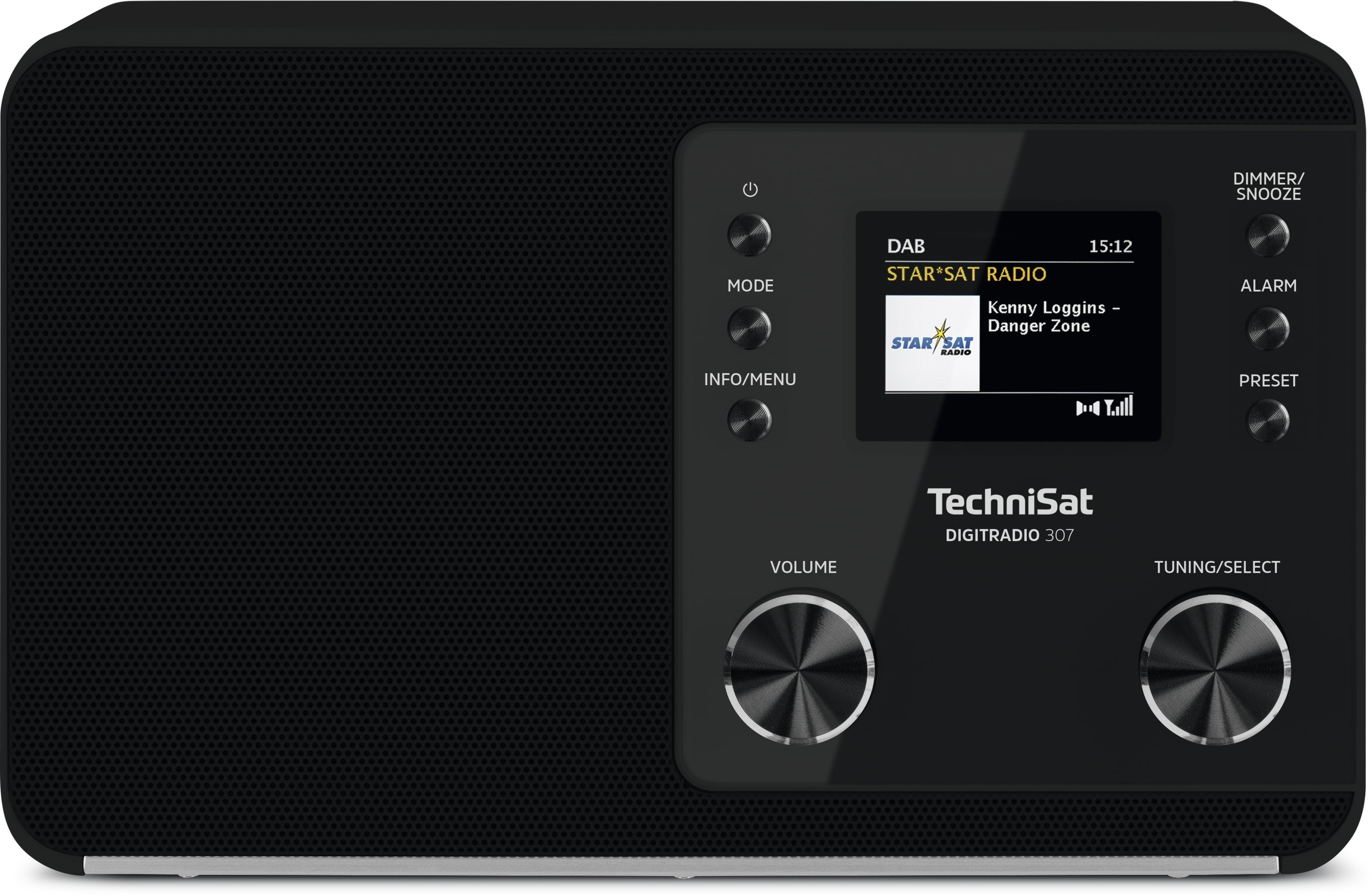 TechniSat Digitradio 307 DAB radio Zwart