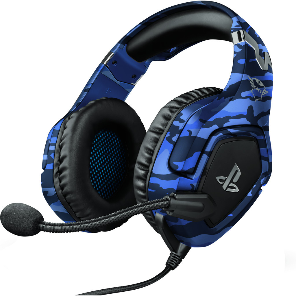 Trust GXT 488 FORZE Official Licensed - Playstation 4 en 5 Gaming Headset - Blauw