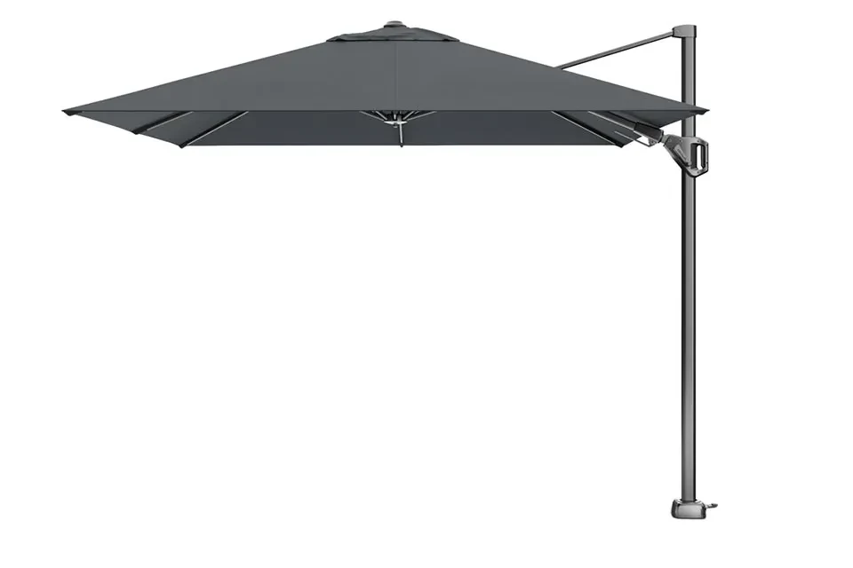 Platinum | Zweefparasol Voyager T² 270 x 270 cm | Antraciet