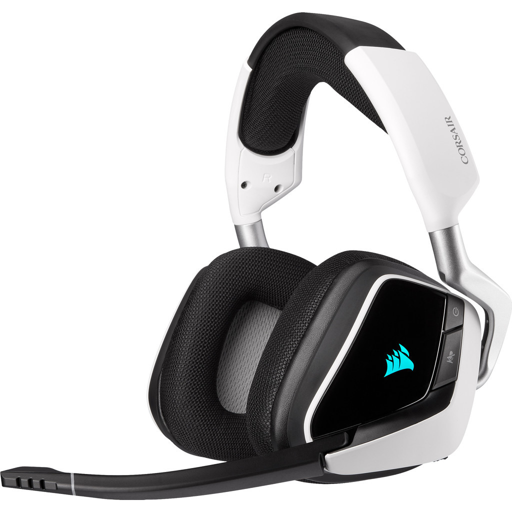 Corsair Void RGB Elite Draadloze Gaming Headset PC/PS4/PS5 Zwart/Wit