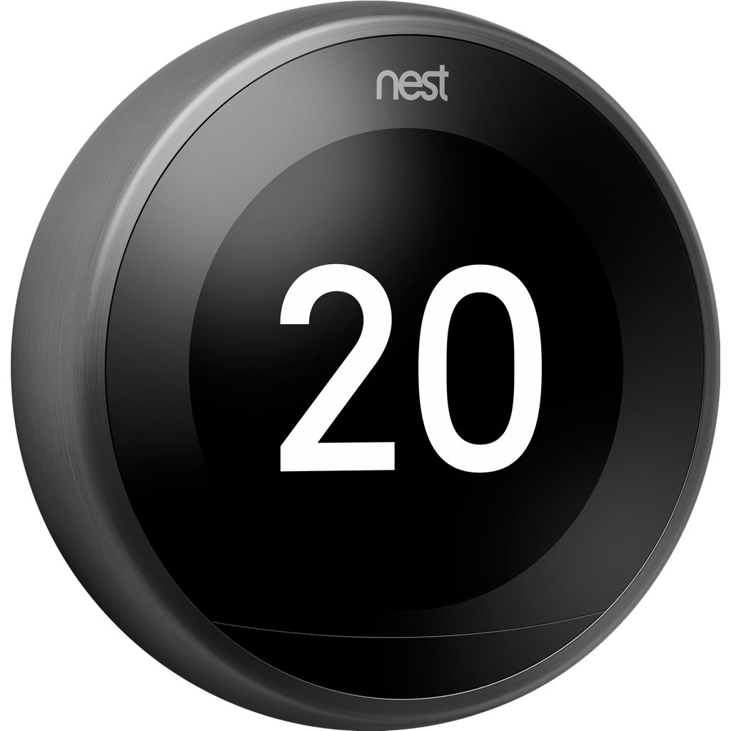 Google Nest Learning Thermostat V3 Premium Zwart