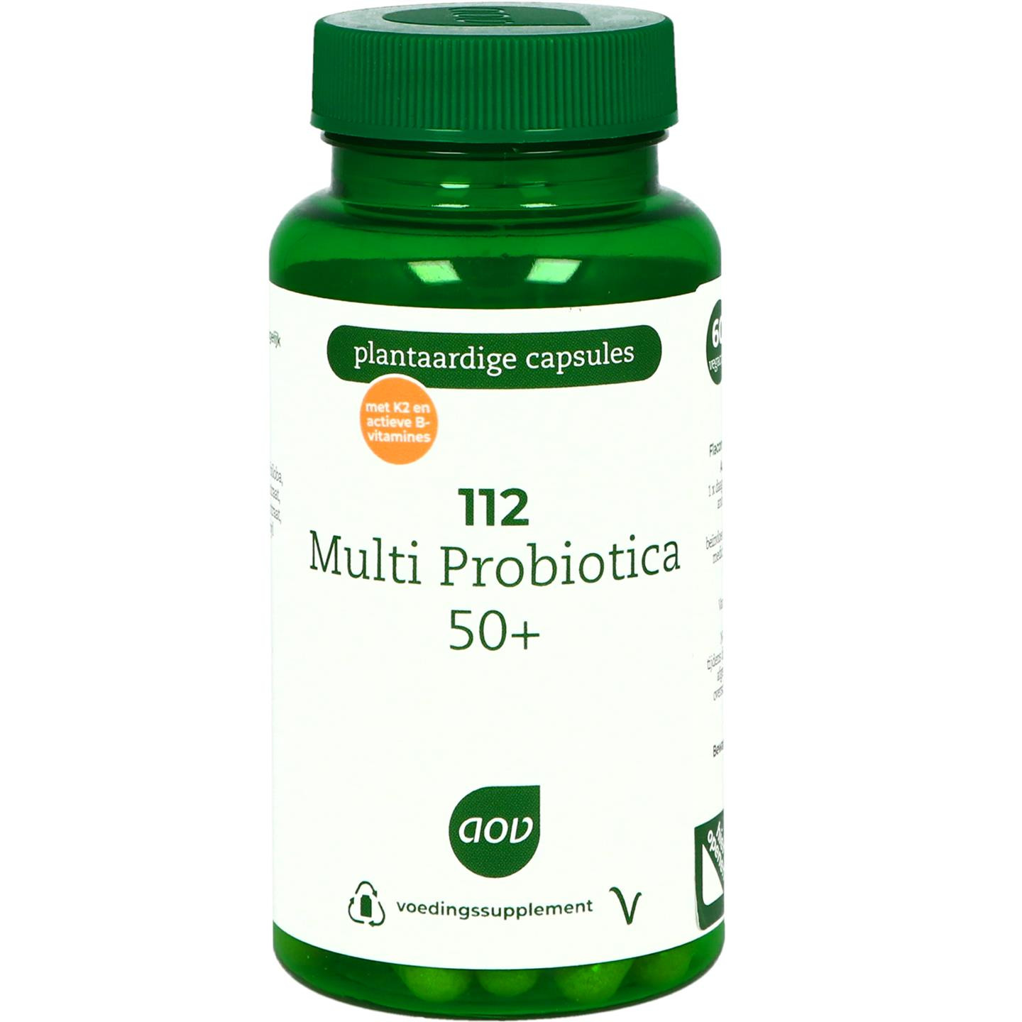 112 Multi Probiotica 50+