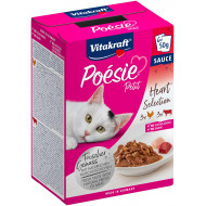 Vitakraft Poésie Petit Heart Selection natvoer kat (6 x 50 g) 3 verpakkingen (18 x 50 g)