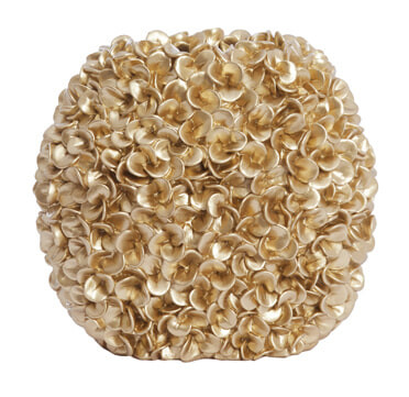 Light & Living Vaas 'Phylia' 28cm hoog, kleur Goud