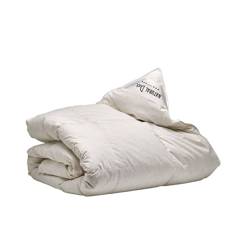 Donzen Dekbed All Season - Natural Duck - 140x200 cm Met Katoenen Tijk - Dekbed-Discounter.nl