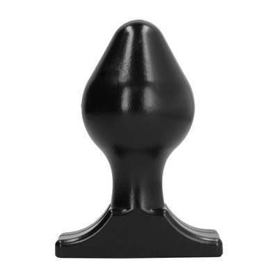 All Black Butt Plug - 6 / 16 cm