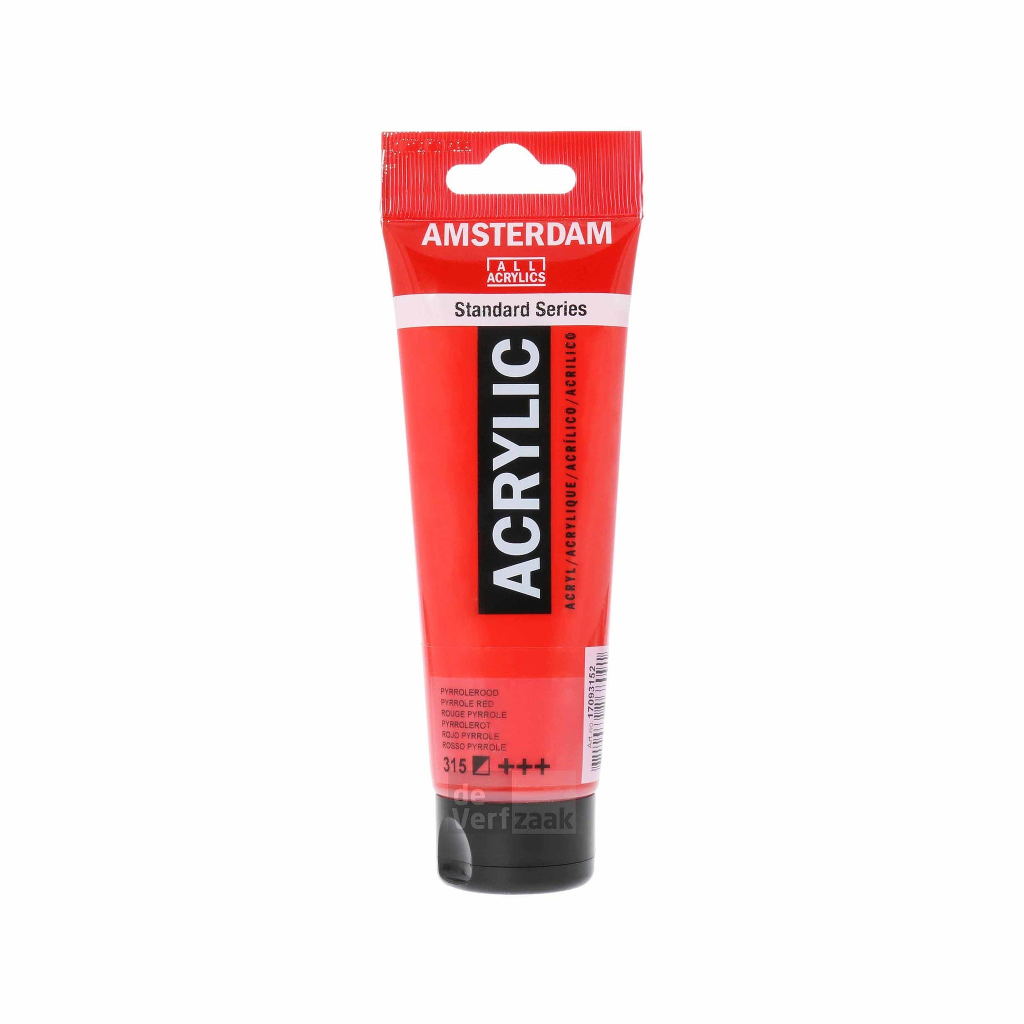 Royal Talens Amsterdam Acrylverf 120 ml - Pyrrolerood