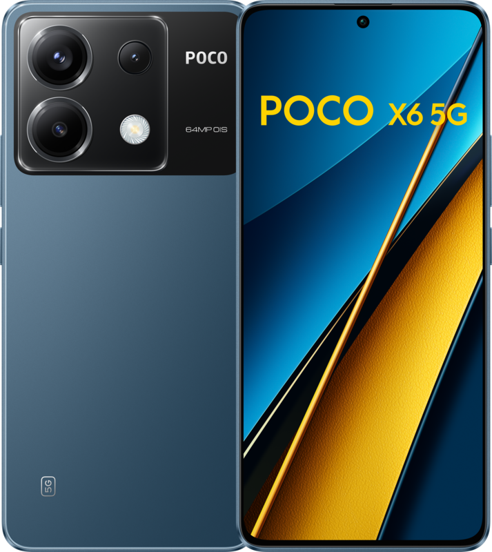 POCO X6 256GB Blauw 5G