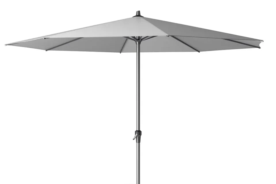 Platinum | Parasol Riva Ø350 cm | Lichtgrijs