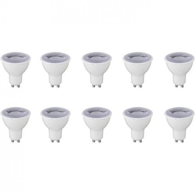 LED Spot 10 Pack - GU10 Fitting - Dimbaar - 6W - Natuurlijk Wit 4200K