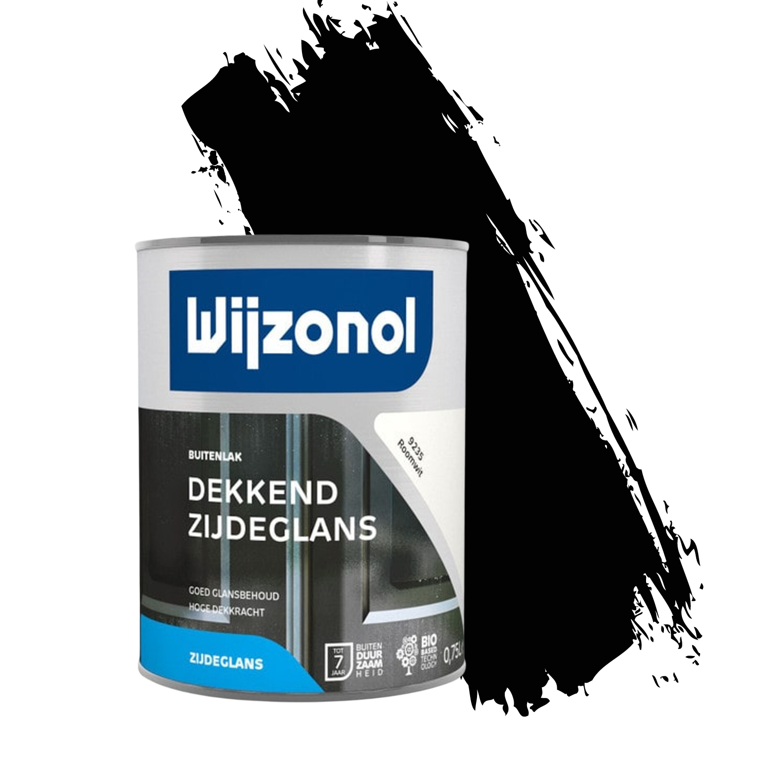 Wijzonol Dekkend Zijdeglans RAL 9450 Zwart