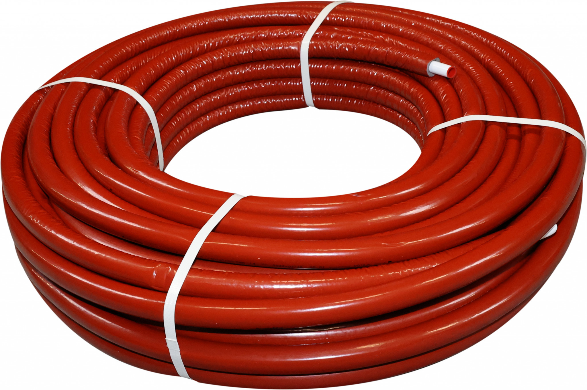 Bonfix Perskoppeling - Alu-pers - Systeembuis met isolatie - rood - 16mm x 2,0 (50 m)