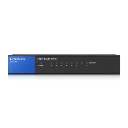 Linksys LGS108 8-poorts Desktop Gigabit