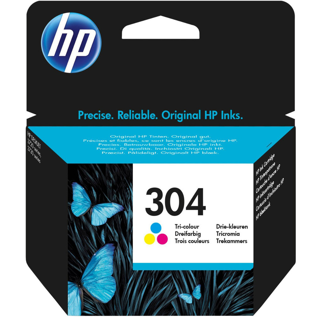 HP 304 Cartridge 3-Kleuren Pack (N9K05AE)