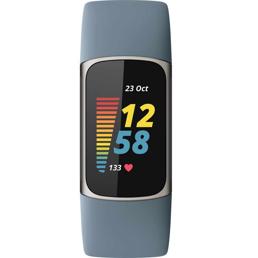 Fitbit Charge 5 Blauw/Zilver