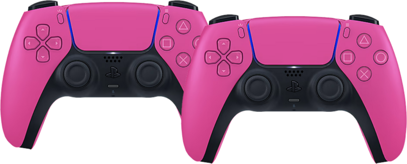 Sony Playstation 5 DualSense Draadloze Controller Nova Pink Duo Pack