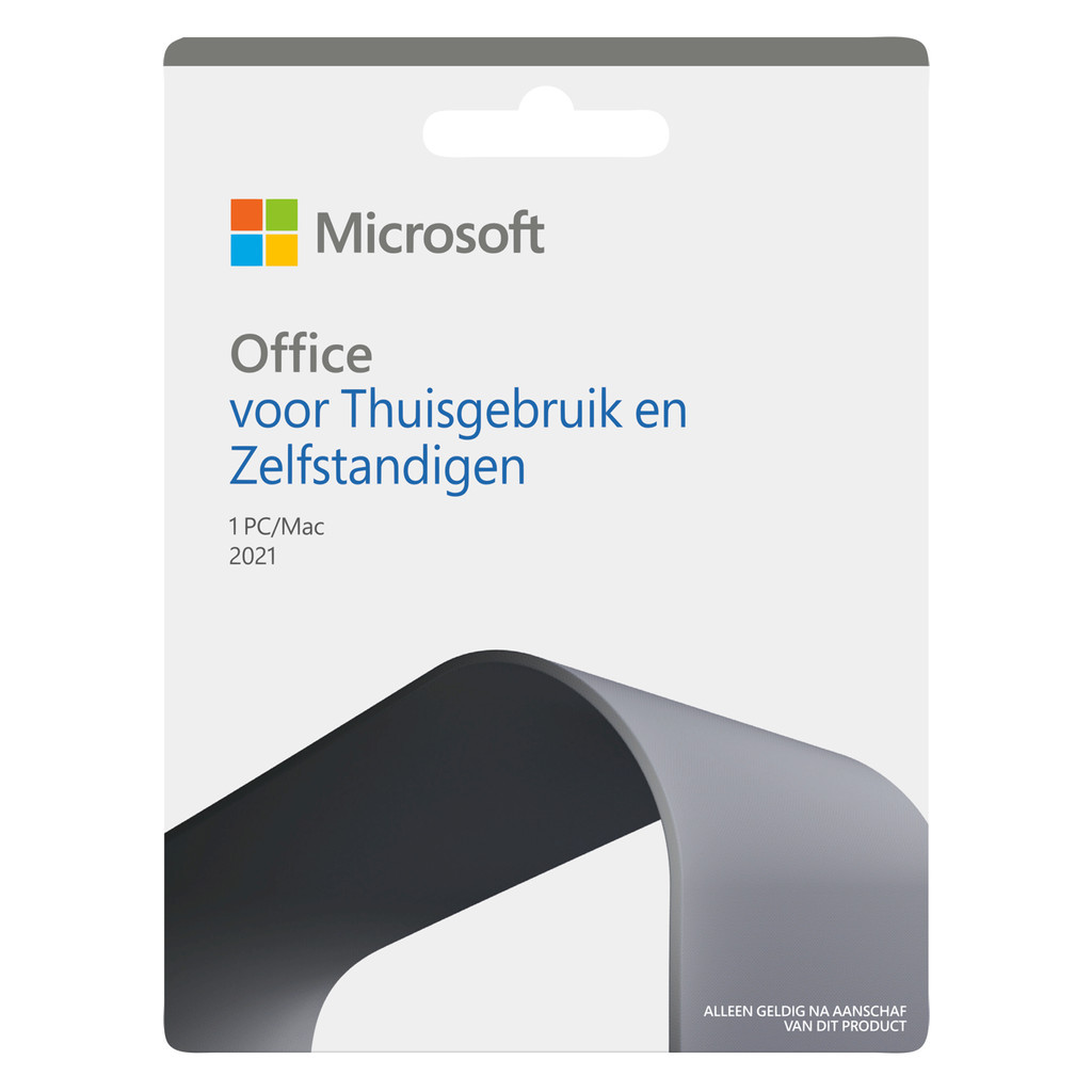 Microsoft Office 2021 Thuisgebruik en Zelfstandigen