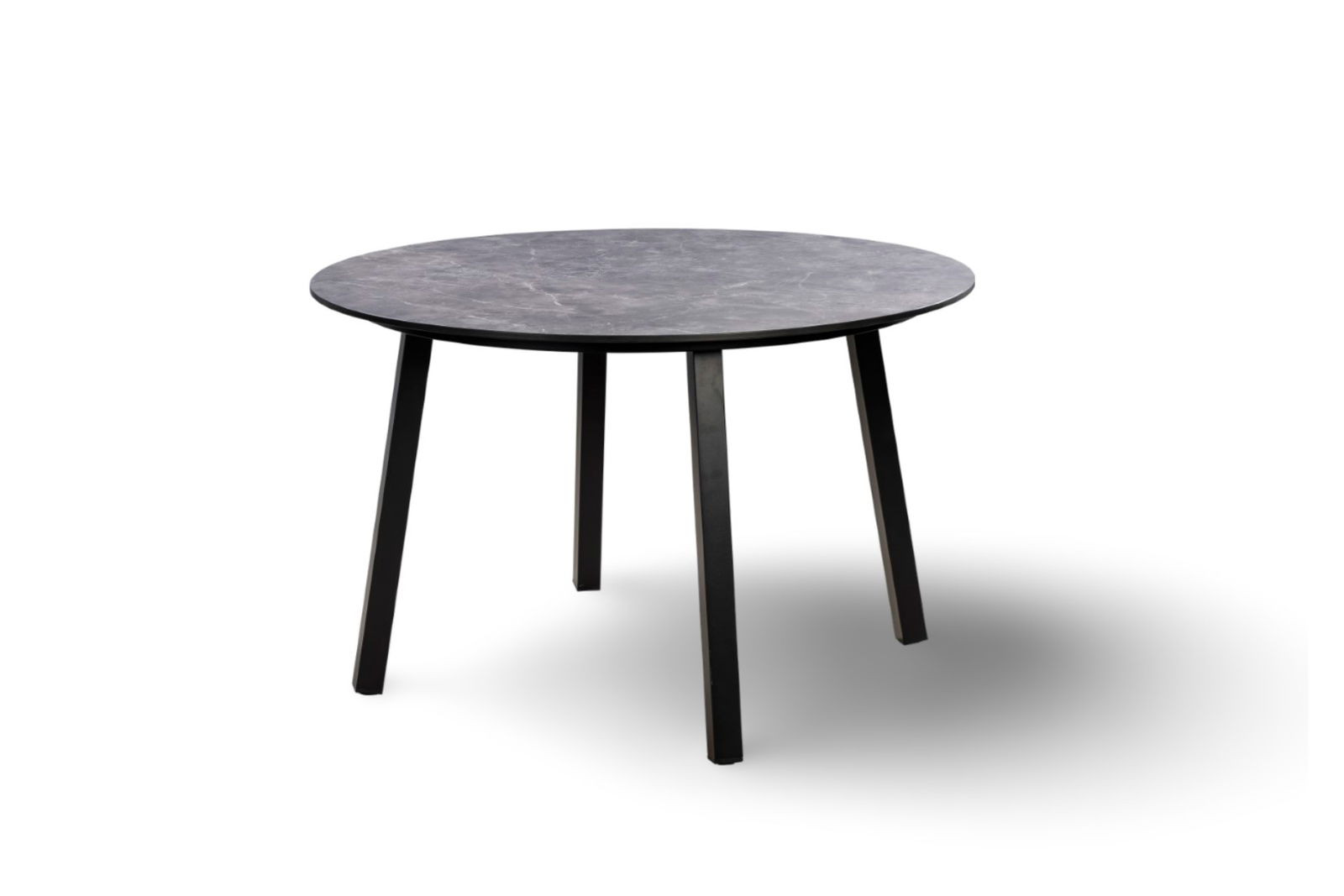 Teeburu tafel black/concrete dia. 120 cm - Yoi