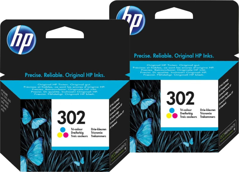 HP 302 Cartridges Kleur Duo Pack