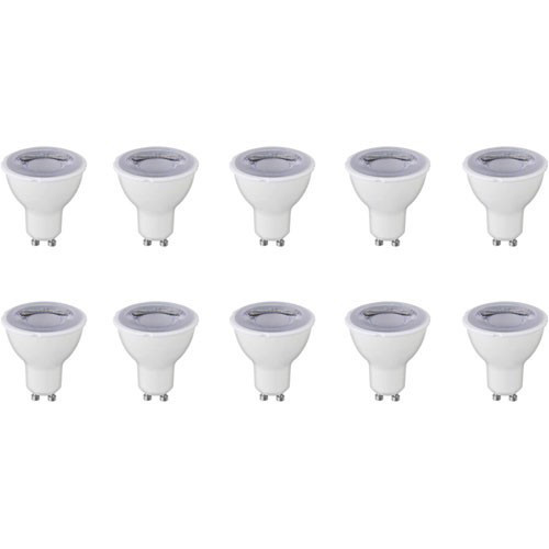 LED Spot 10 Pack - GU10 Fitting - Dimbaar - 6W - Warm Wit 3000K