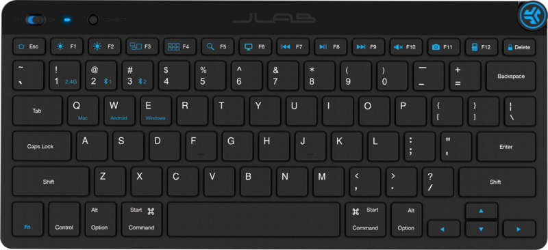 JLAB GO Draadloos Bluetooth Toetsenbord QWERTY